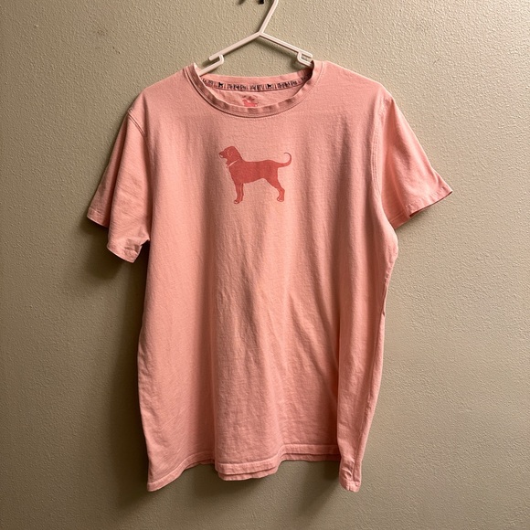 The Black Dog Women’s Classic Short Sleeve T-Shirt Size XL Pink Shell - Picture 9 of 10